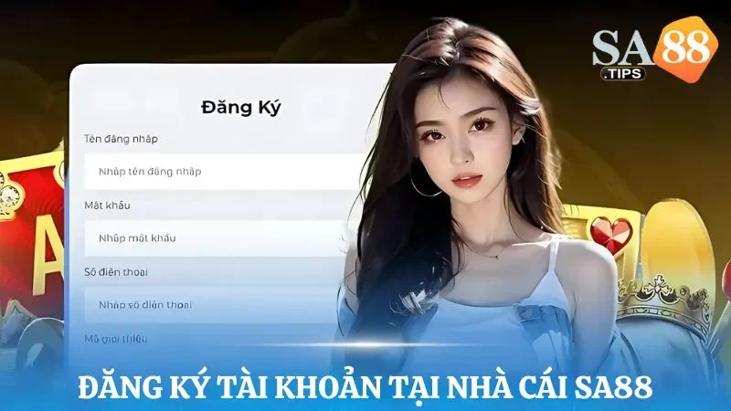 Làm thế nào để đăng ký tài khoản là một trong các câu hỏi thường gặp tại Sa88
