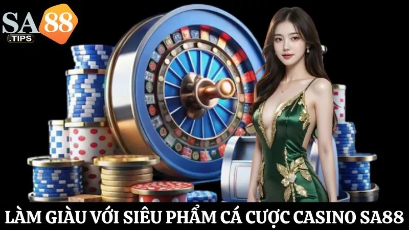 Mở ra cơ hội làm giàu nhanh chóng với 2 siêu phẩm cá cược Casino SA88