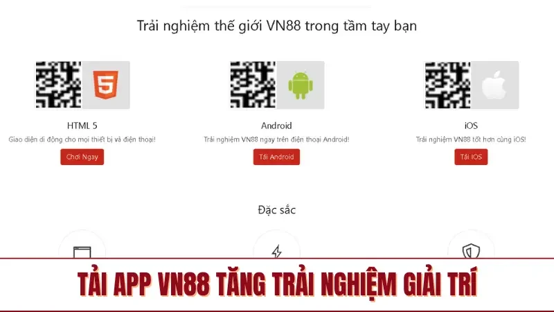 Tải app VN88 tăng trải nghiệm giải trí